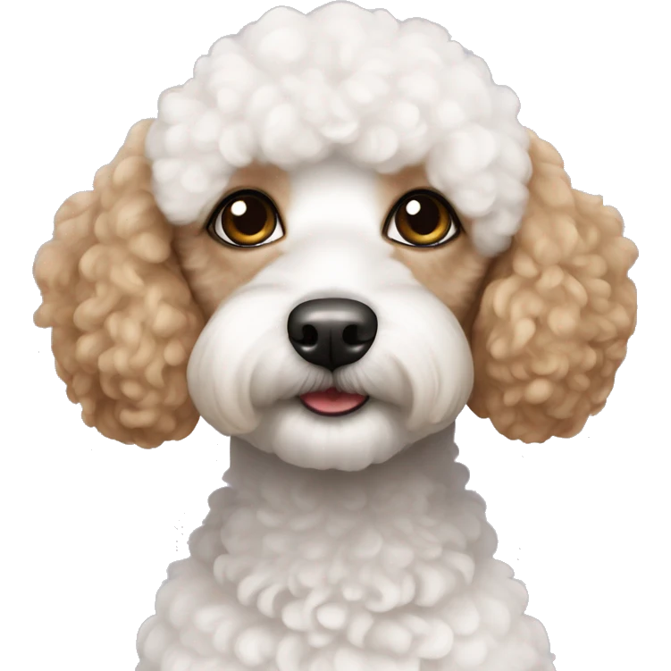 white toy poodle emoji