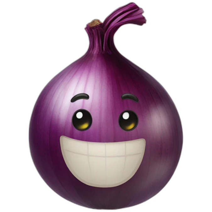 Red Onion emoji emoji