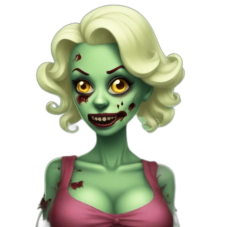 zombi pinup emoji