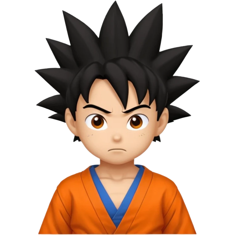 dragon ball kid goku emoji