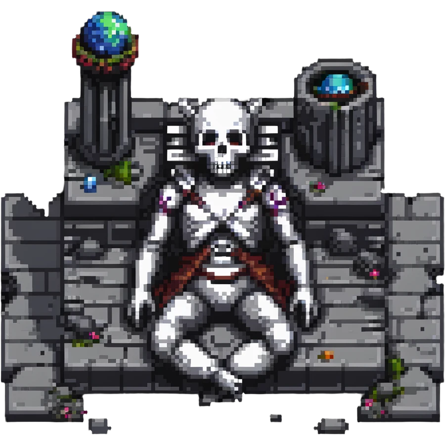 dead god lying in cosmic ruins emoji