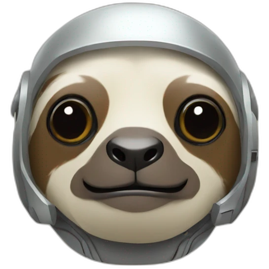 sloth robot emoji