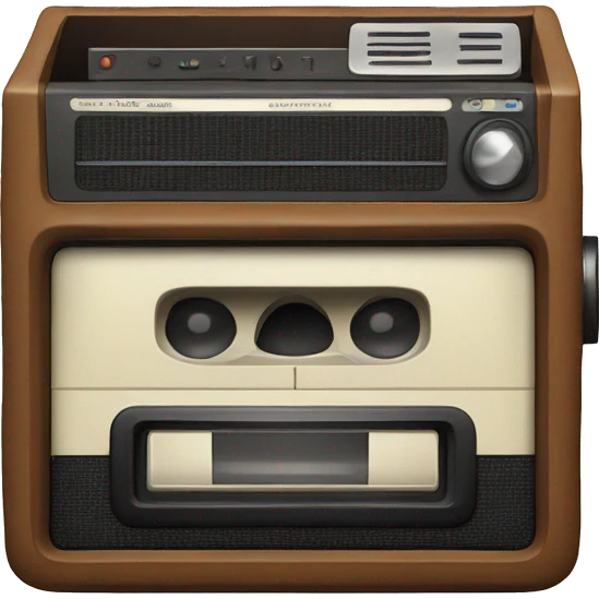 8 track player emoji