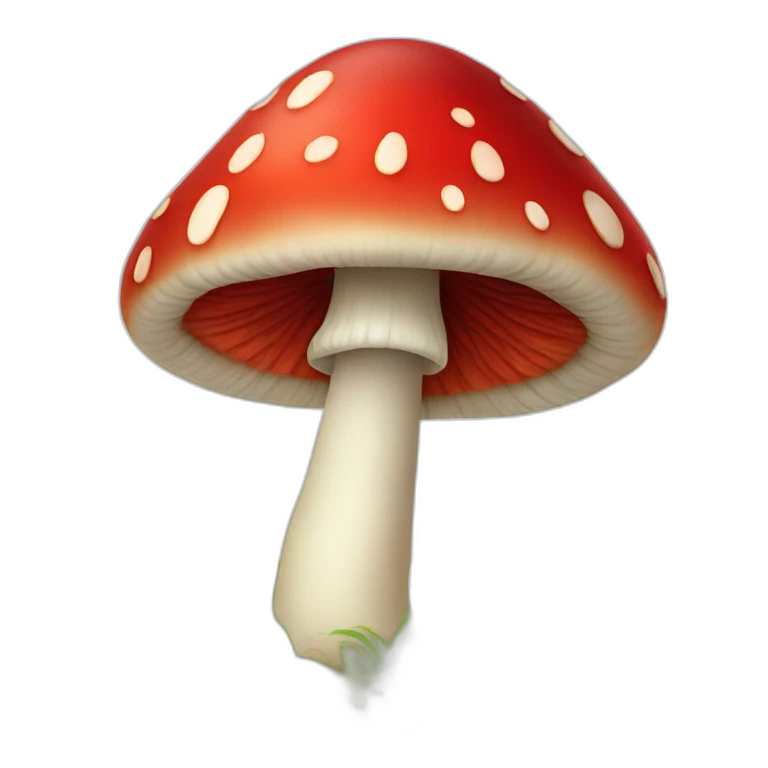 Red mushroom emoji