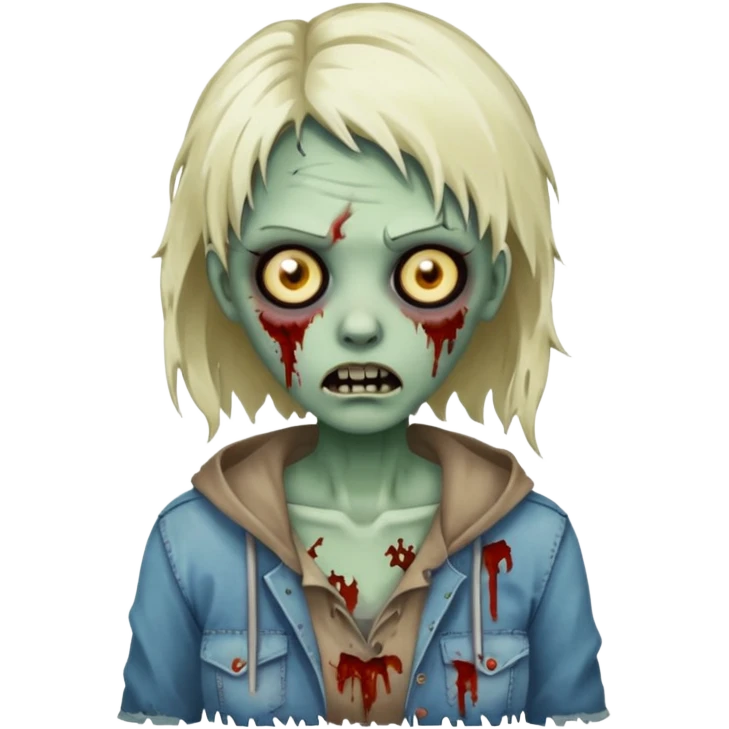 zumbi girl  emoji