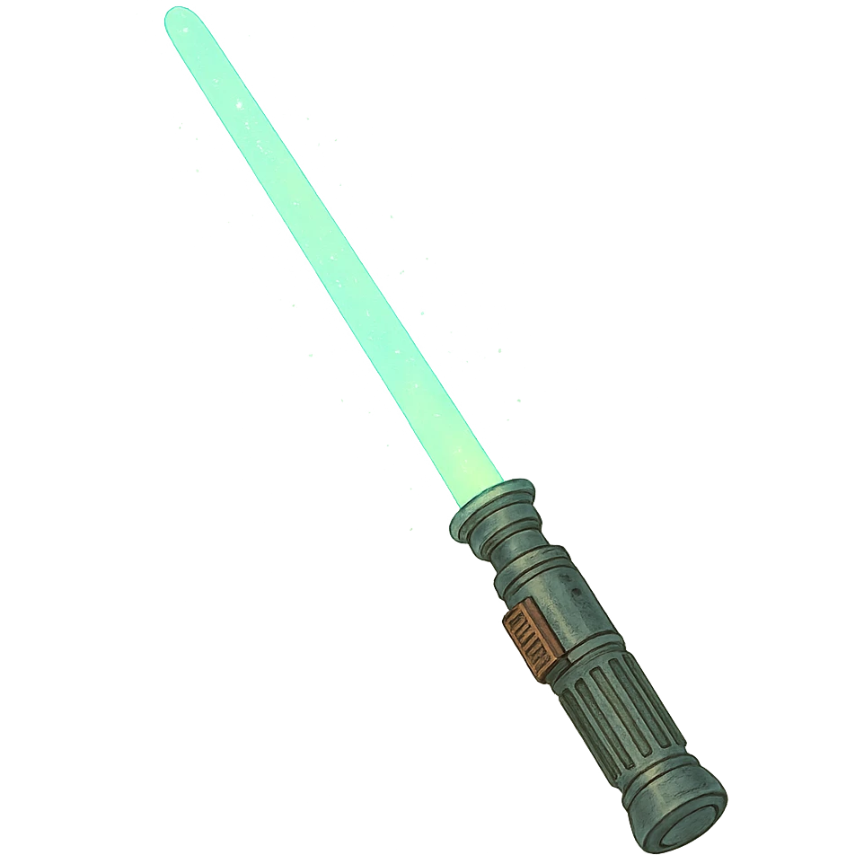 ghibli style lightsaber emoji