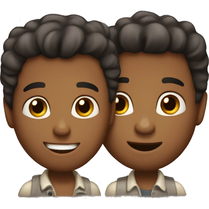 Muchos hombres enamorados  emoji