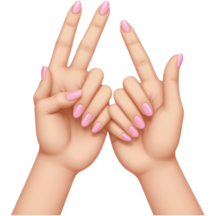 Pinky promise emoji