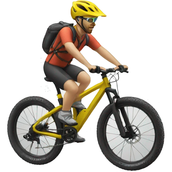 VTT tout suspendu emoji