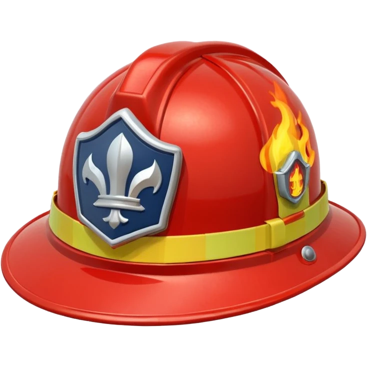 American style Fire helmet emoji
