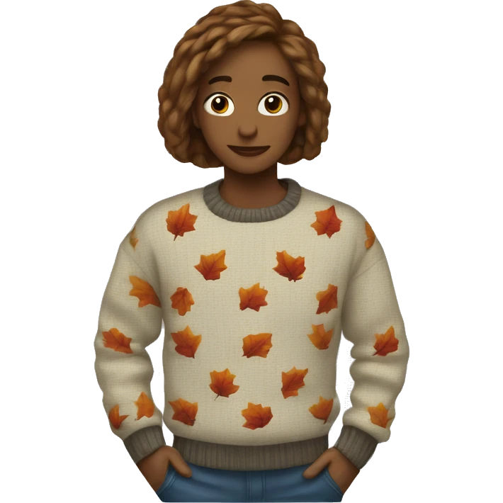 Fall sweater  emoji