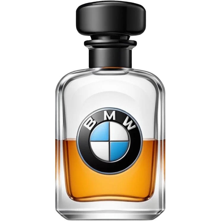 bmw inside in a perfume bottle emoji