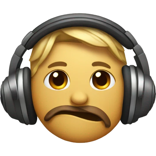 Bow on headphones  emoji