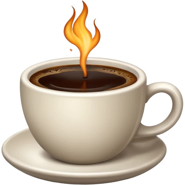 Coffee, without Saucer. emoji