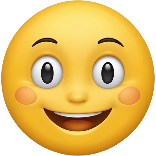 Normal happy face emoji