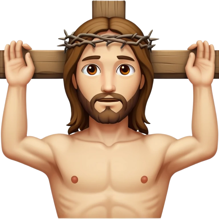 Jesús crucificado  emoji