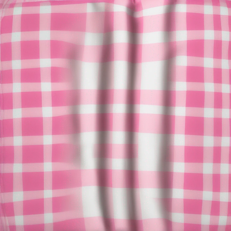 Plad white and pink blanket folded  emoji