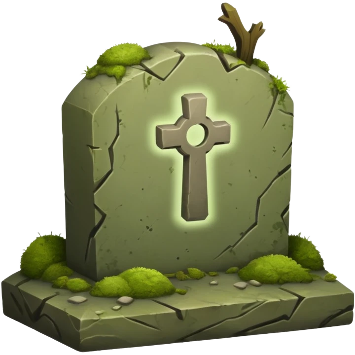 a grave emoji