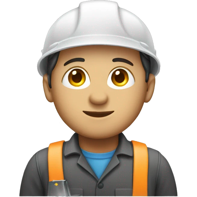 worker name card on chest emoji