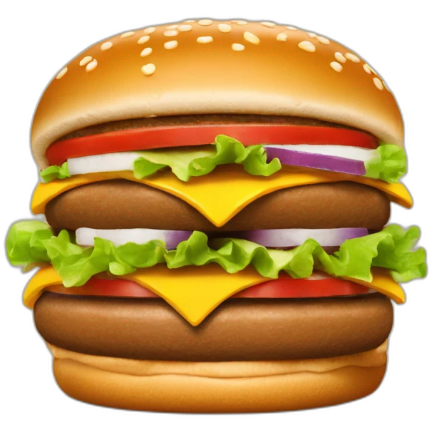 Burger king mcdo emoji