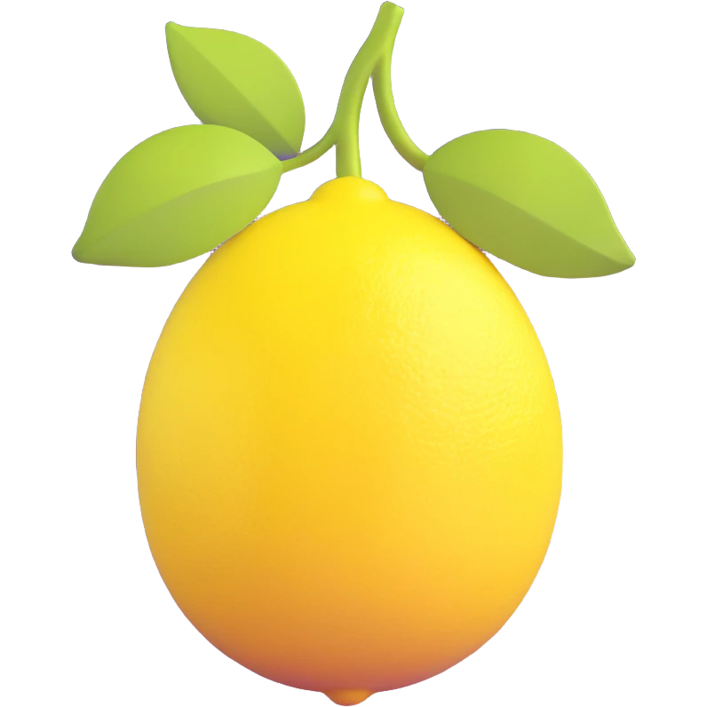 lemon emoji