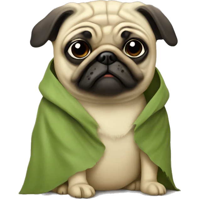 Yoda pug emoji