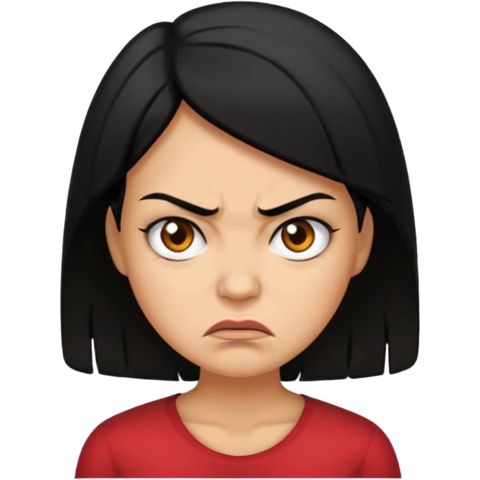 angry woman emoji
