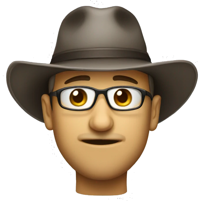 Degen Hat face emoji