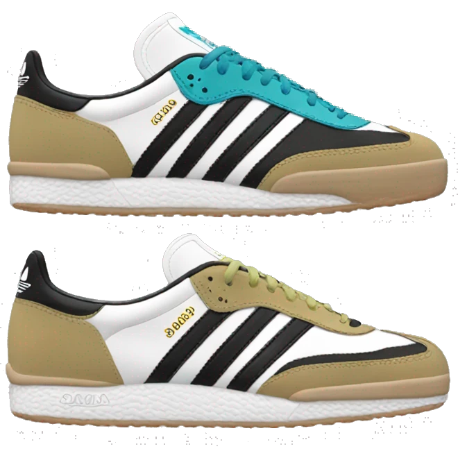 Adidas samba sneakers emoji