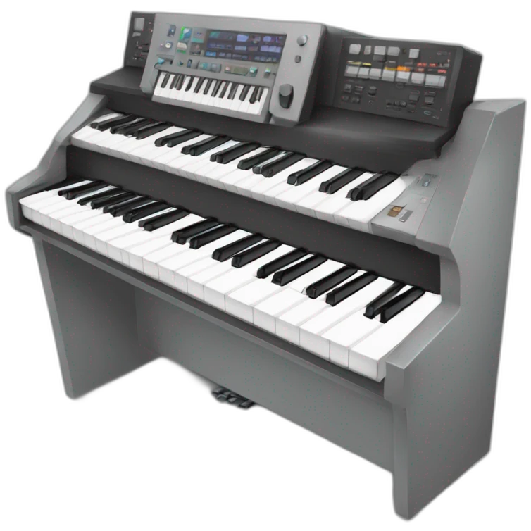 synth keyboard emoji