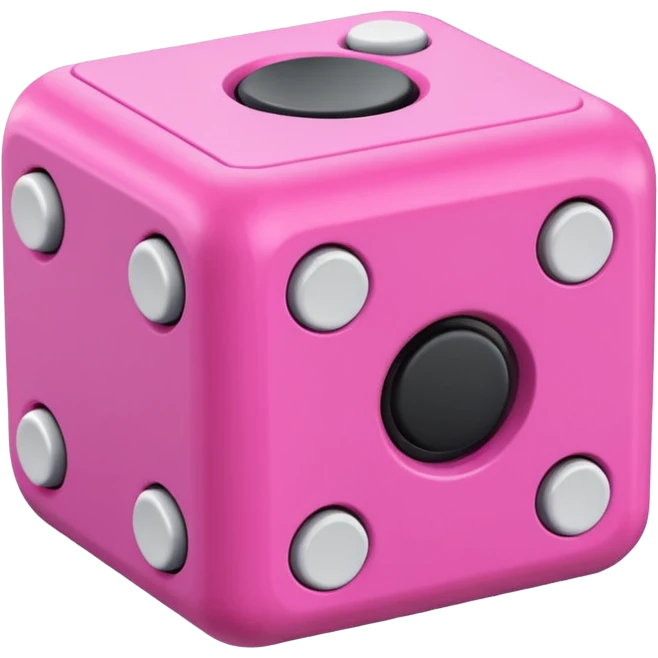 pink fidget cube emoji
