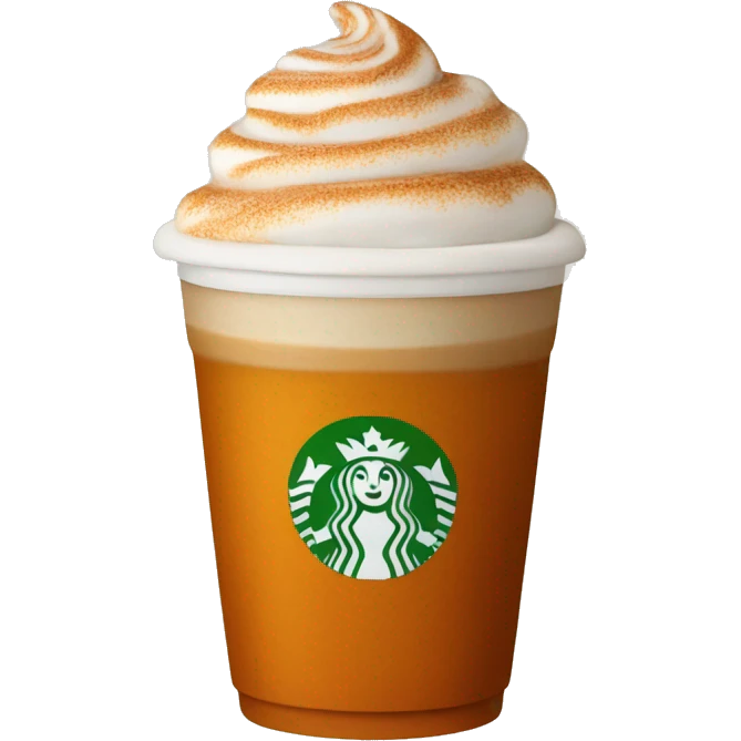 pumpkin spice latte emoji