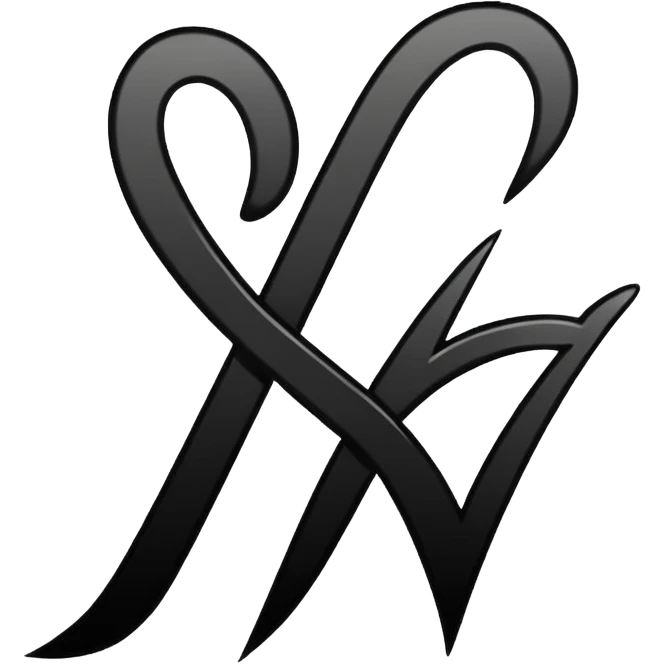  calligraphy check mark emoji