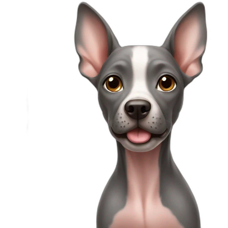 hairless dog from peru emoji