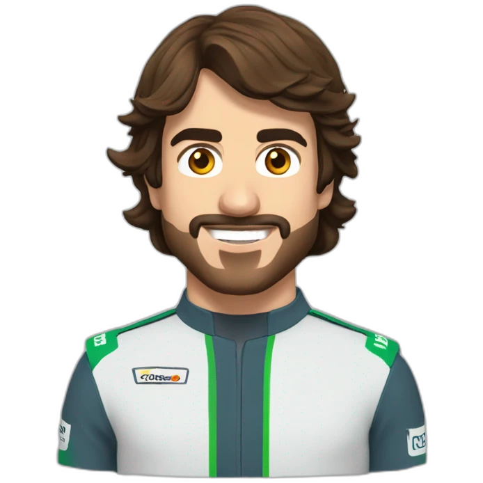 Fernando Alonso descojonandose emoji