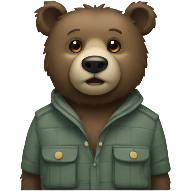 Pontoon bear emoji