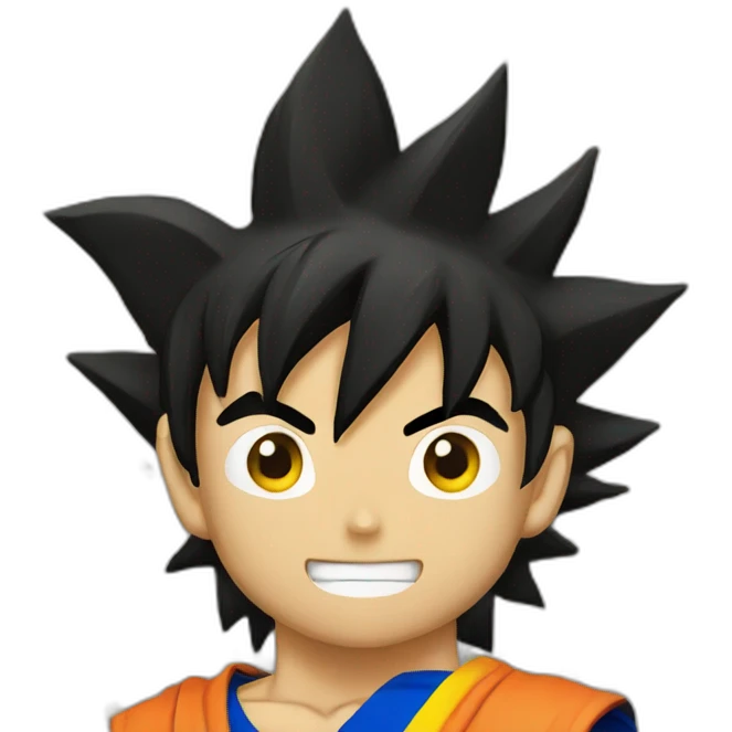 goku with an ecuadorian flag emoji