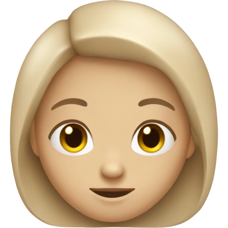 Coeur beige  emoji