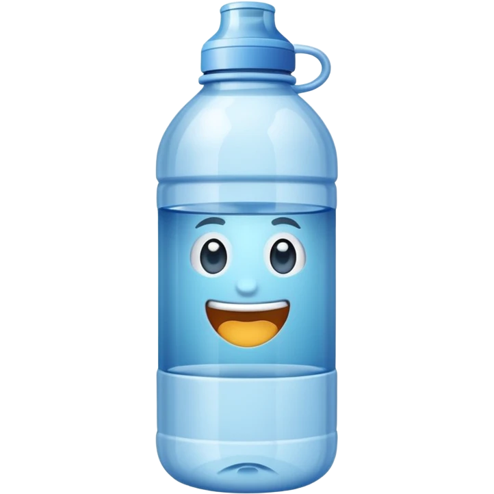 Water bottle  emoji