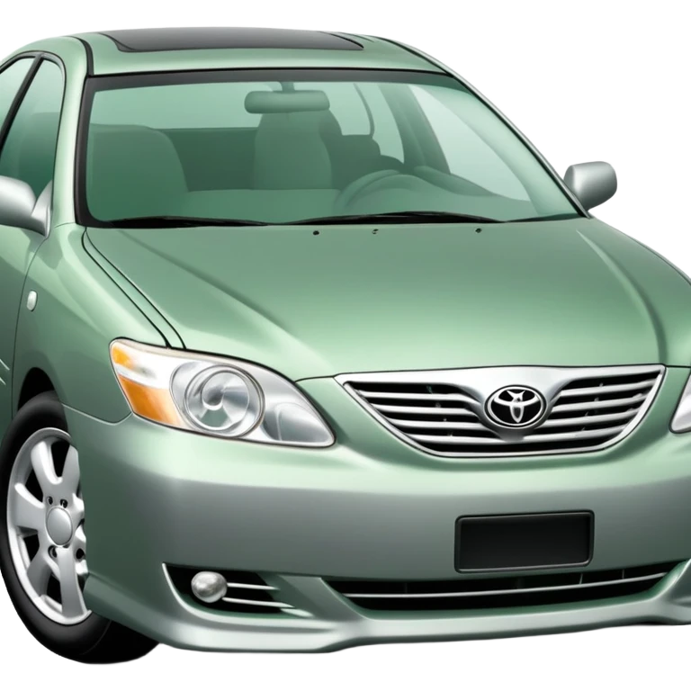 Darkest Silver/Green 2003 Toyota Camry emoji