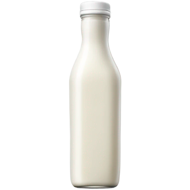 white Squeeze Sauce Bottle but thinner bottle  emoji