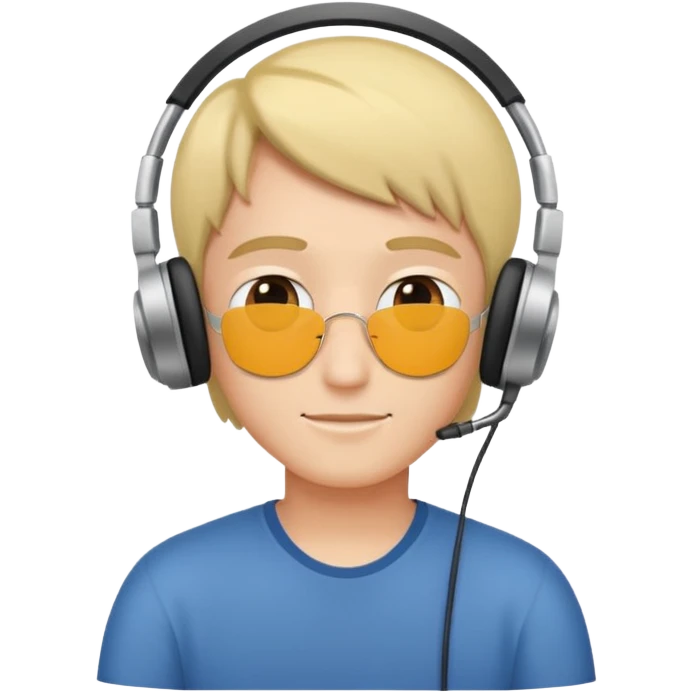 Echando música relajado emoji