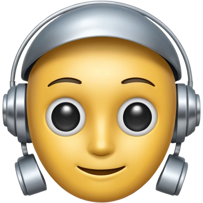 Generate a emoji of AI learning something emoji