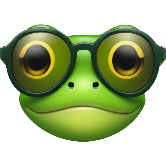 frog sunglasses emoji