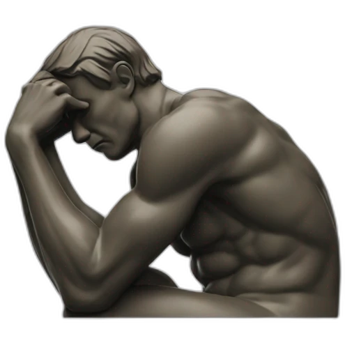 The thinker emoji