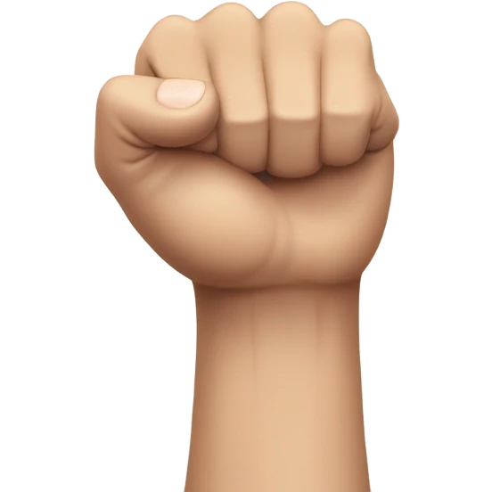 a fist facing up with index and pinky fingers facing up emoji