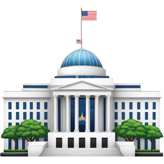 US Embassy building png.  looks realistic emoji