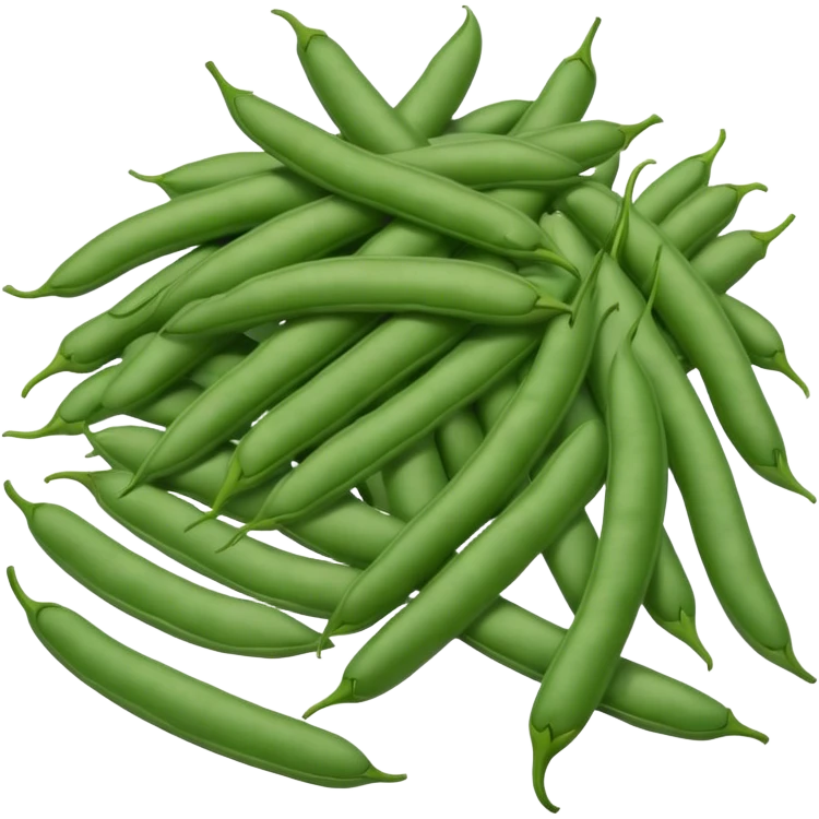 Green beans emoji