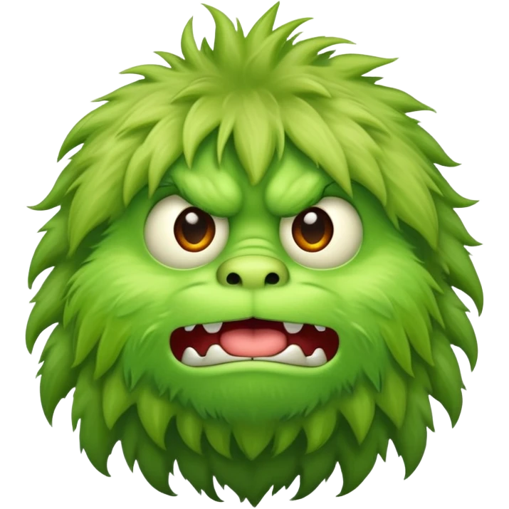 Green faggot furry emoji