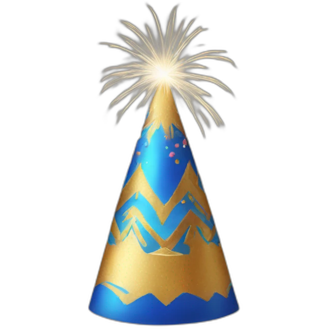 new year hat emoji